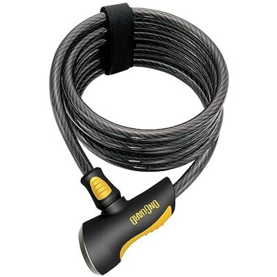 ONGUARD On-Guard Dobermann 8029 Spiral Cable Lock 185 cm, 10 mm ONGUARD On-Guard Dobermann 8029 Spiral Cable Lock 185 cm, 10 mm