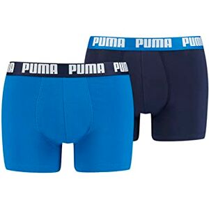 PUMA basic men's boxer shorts, underwear (Bodywear Basic Boxer 2p) Blue (true blue), size: m PUMA basic men's boxer shorts, underwear (Bodywear Basic Boxer 2p) Blue (true blue), size: m
