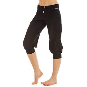 WINSHAPE WBE5 Women's 3/4 Length Tracksuit Bottoms Black black Size:XL WINSHAPE WBE5 Women's 3/4 Length Tracksuit Bottoms Black black Size:XL