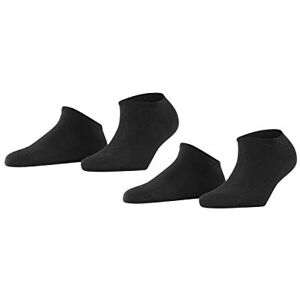 ESPRIT Ladies’ Trainer Socks, Double Pack Basic Black (Black 3000) Plain Blickdicht, size: 35/38 ESPRIT Ladies’ Trainer Socks, Double Pack Basic Black (Black 3000) Plain Blickdicht, size: 35/38