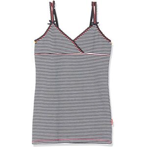 Claesen's Girls CLN 936 Singlet Striped Vest, Multicoloured (Navy/White Stripes), 2 Years Claesen's Girls CLN 936 Singlet Striped Vest, Multicoloured (Navy/White Stripes), 2 Years