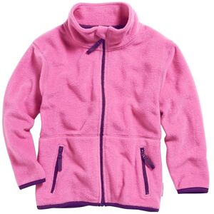 Playshoes Unisex Children's Fleece Jacket, Contrasting Colour (Kinder Fleece-jacke Farbig Abgesetzt) Pink (pink 18), size: 128 Playshoes Unisex Children's Fleece Jacket, Contrasting Colour (Kinder Fleece-jacke Farbig Abgesetzt) Pink (pink 18), size: 128