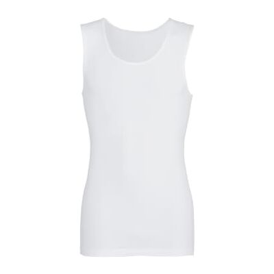 Trigema Men's Vest White Weiß (Weiss 001) Medium Trigema Men's Vest White Weiß (Weiss 001) Medium