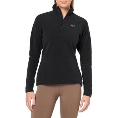 Helly Hansen Women's Day Breaker 1/2 Zip Fleece Black, Medium Helly Hansen Women's Day Breaker 1/2 Zip Fleece Black, Medium