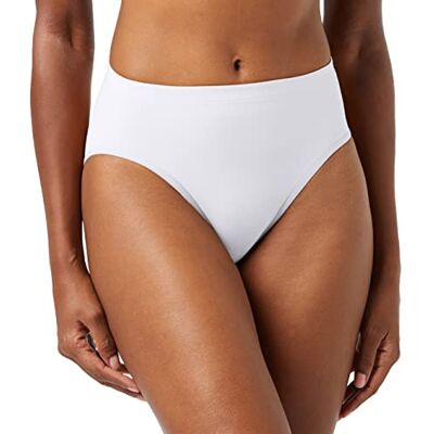 Sloggi Women's Shape H Tai Bikini, White (0003 Blanc), 12 Sloggi Women's Shape H Tai Bikini, White (0003 Blanc), 12