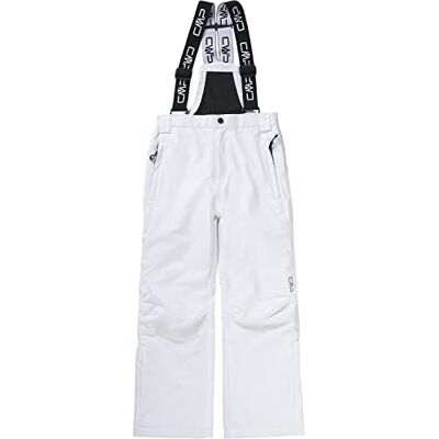 CMP Kid’s Twill Ski Overalls, White, 176 CMP Kid’s Twill Ski Overalls, White, 176