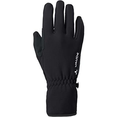 VAUDE Men's Basodino II Gloves, Black, Size 6 VAUDE Men's Basodino II Gloves, Black, Size 6