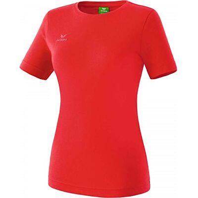 Erima Women's Casual Basics Teamsports T-shirt, Red, 14 (Manufacturer Size: 42) Erima Women's Casual Basics Teamsports T-shirt, Red, 14 (Manufacturer Size: 42)