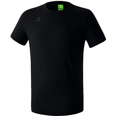 Erima Kid's Casual Basics Teamsports T-Shirt, Black, Size 116 Erima Kid's Casual Basics Teamsports T-Shirt, Black, Size 116