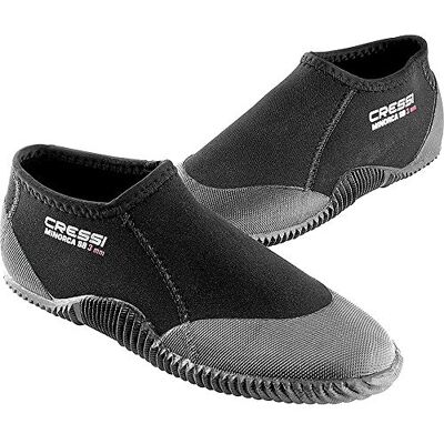 CRESSI Minorca Neoprene Diving Shoes 3 mm, black CRESSI Minorca Neoprene Diving Shoes 3 mm, black