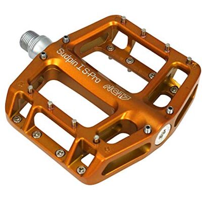 NC-17 Sudpin I S-Pro Pedal for BMX/Downhill/Mountain Bike Gold Doré NC-17 Sudpin I S-Pro Pedal for BMX/Downhill/Mountain Bike Gold Doré
