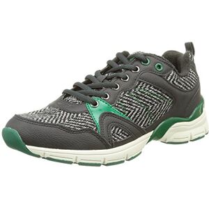 MUSTANG Women's Schnürhalbschuh Low-Top Sneaker Gray Size: 3.5 MUSTANG Women's Schnürhalbschuh Low-Top Sneaker Gray Size: 3.5