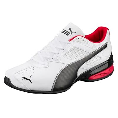 PUMA Tazon 6 Fm, Men’s Competition Running Shoes, White ( White- Black- Silver 02), UK (39 EU) PUMA Tazon 6 Fm, Men’s Competition Running Shoes, White ( White- Black- Silver 02), UK (39 EU)