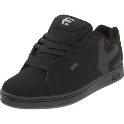 Etnies Fader Mens Skate Trainers in Black 43 EU Etnies Fader Mens Skate Trainers in Black 43 EU