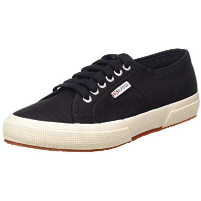 Superga Unisex 2750 Cotu Classic Trainers, Black 999 Superga Unisex 2750 Cotu Classic Trainers, Black 999