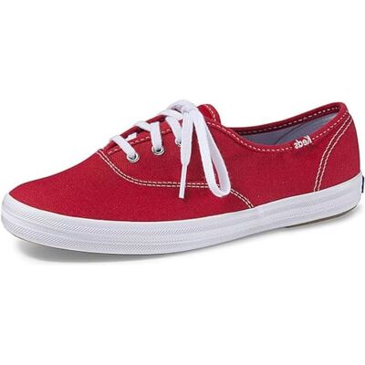 Keds Women’s Champion Trainers, Red, 4.5 UK Keds Women’s Champion Trainers, Red, 4.5 UK