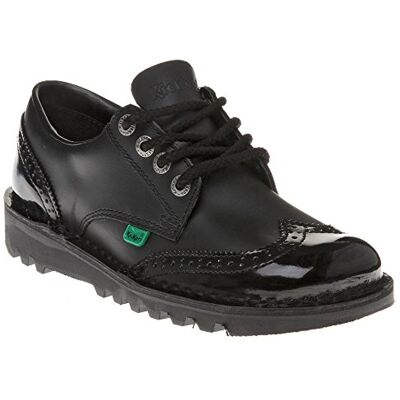 Kickers Kick Lo Brogue Women's Oxford Lace-up Shoes, Black, 6 UK (39 EU) Kickers Kick Lo Brogue Women's Oxford Lace-up Shoes, Black, 6 UK (39 EU)