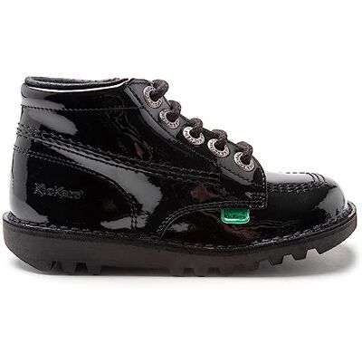 Kickers Unisex-Child Core Classic Trainers, Black Patent, 5 UK Child,22 EU Kickers Unisex-Child Core Classic Trainers, Black Patent, 5 UK Child,22 EU