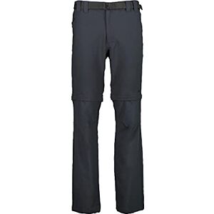 CMP Men's Zip-Off Trousers, Grey (Anthracite), Size 3XL Short CMP Men's Zip-Off Trousers, Grey (Anthracite), Size 3XL Short