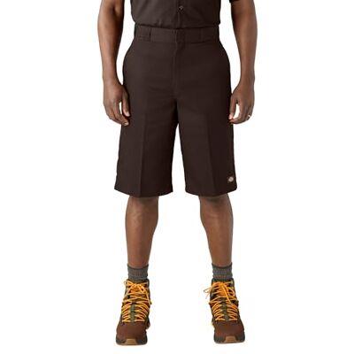 Dickies multi-pocket men's work and sports shorts, 13 inches (13in Mlt Pkt W/St) Brown (dark brown Db), size: 42 Dickies multi-pocket men's work and sports shorts, 13 inches (13in Mlt Pkt W/St) Brown (dark brown Db), size: 42
