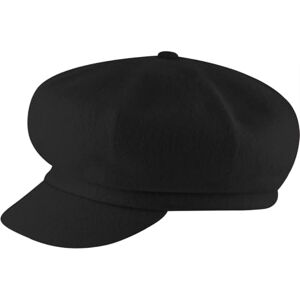 Kangol Unisex Wool Spitfire Flat Cap, Black, X-Large (Manufacturer Size:X-Large) Kangol Unisex Wool Spitfire Flat Cap, Black, X-Large (Manufacturer Size:X-Large)
