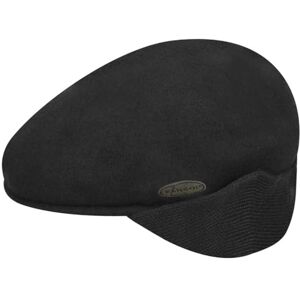 Kangol Das Original Flatcap 504 Earflaps Flat Cap Peaked Cap Men's Wool Cap Ear Flaps with Peak, Winter Autumn Winter M (56-57 cm) Black Kangol Das Original Flatcap 504 Earflaps Flat Cap Peaked Cap Men's Wool Cap Ear Flaps with Peak, Winter Autumn Winter M (56-57 cm) Black