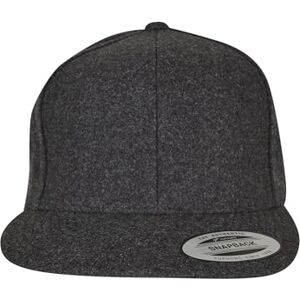 Flexfit Flex fit Hat Melton Wool Snapback, Unisex, Mütze Melton Wool Snapback, Dark grey, One Size Flexfit Flex fit Hat Melton Wool Snapback, Unisex, Mütze Melton Wool Snapback, Dark grey, One Size