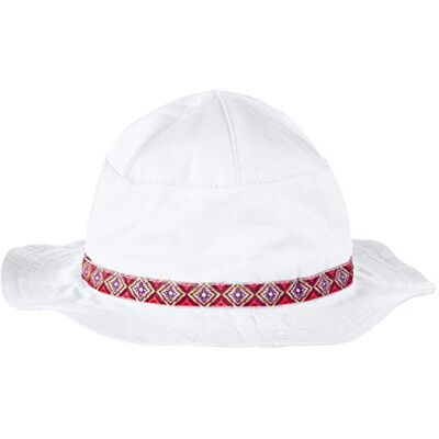 Sterntaler Girl's Fischerhut Hat, White (weiß 500), 20'' Sterntaler Girl's Fischerhut Hat, White (weiß 500), 20''
