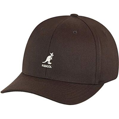 Kangol Unisex Wool Flexfit Baseball Baseball Cap, Brown, Large (Manufacturer Size:Large/X-Large) Kangol Unisex Wool Flexfit Baseball Baseball Cap, Brown, Large (Manufacturer Size:Large/X-Large)