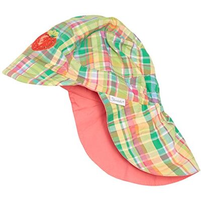 Sterntaler Girl's Schirmmütze m. Nackenschutz Hat, Green-Grün (sommergrün 236), 19.5'' Sterntaler Girl's Schirmmütze m. Nackenschutz Hat, Green-Grün (sommergrün 236), 19.5''