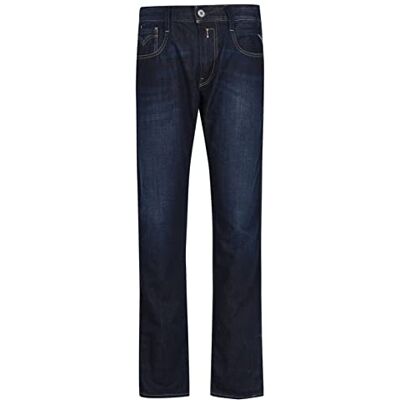 Replay Men's Slim Jeans Blue Blau (Blue Denim 7) 30W/32L Replay Men's Slim Jeans Blue Blau (Blue Denim 7) 30W/32L
