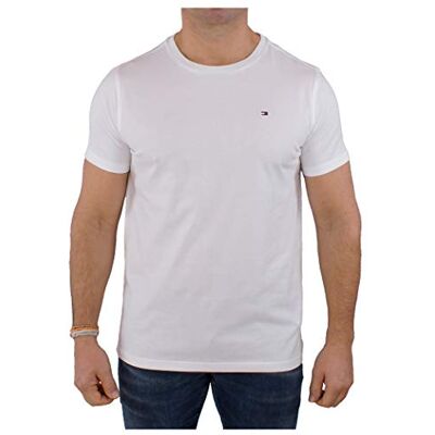 Tommy Hilfiger Cn Tee SS Icon Men's T-Shirt Cotton l Tommy Hilfiger Cn Tee SS Icon Men's T-Shirt Cotton l
