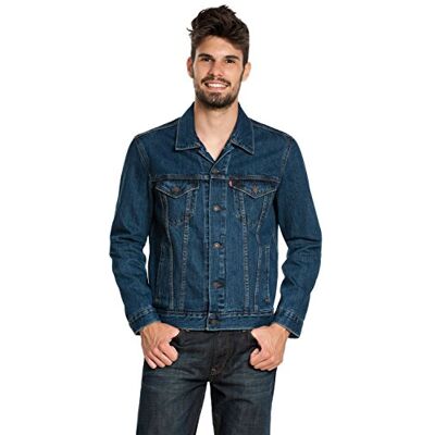 Levi's The Trucker Men's Denim Jacket (The Trucker Jacket) Rinse Trucker, size: m Levi's The Trucker Men's Denim Jacket (The Trucker Jacket) Rinse Trucker, size: m