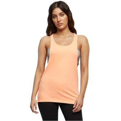 Urban Classics Urban Classic Women's Ladies Loose Burnout Tanktop Sports Shirt, neon Orange, XL Urban Classics Urban Classic Women's Ladies Loose Burnout Tanktop Sports Shirt, neon Orange, XL