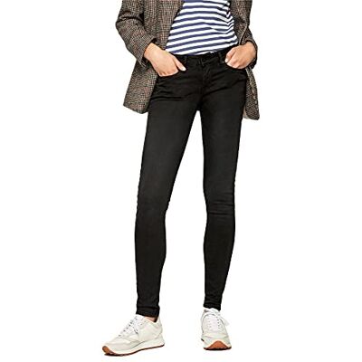 Pepe Jeans Women's Soho skinny jeans, black, 34W / 32L Pepe Jeans Women's Soho skinny jeans, black, 34W / 32L