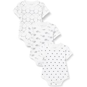 Care Short-Sleeved Baby Bodysuit for Boys and Girls in a Pack of 3 and 6 Care Short-Sleeved Baby Bodysuit for Boys and Girls in a Pack of 3 and 6