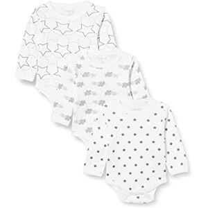 Care Baby Bodysuit, Long-Sleeved, 100% Cotton (Pack of 3) Care Baby Bodysuit, Long-Sleeved, 100% Cotton (Pack of 3)