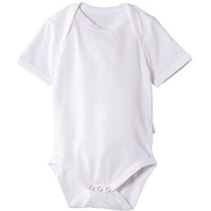 Claesen's Unisex Baby CLN 03 Short Sleeve Romper, White, 3-6 Months (Manufacturer Size:Small) Claesen's Unisex Baby CLN 03 Short Sleeve Romper, White, 3-6 Months (Manufacturer Size:Small)