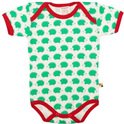 loud + proud Baby Girls' Animal Print Romper Green Grün (verde ve) 0-3 Months loud + proud Baby Girls' Animal Print Romper Green Grün (verde ve) 0-3 Months