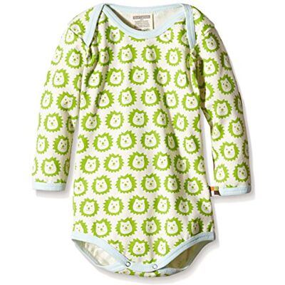 loud + proud Baby Girls' Romper Green Grün (Lime li) 3-6 Months loud + proud Baby Girls' Romper Green Grün (Lime li) 3-6 Months