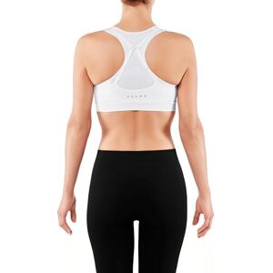 FALKE ESS Women Cross Back Medium Support sports bra, Size XS, White, polyamide mix Sweat wicking, fast drying FALKE ESS Women Cross Back Medium Support sports bra, Size XS, White, polyamide mix Sweat wicking, fast drying