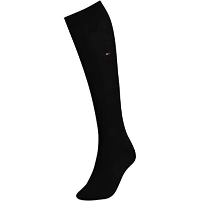 Tommy Hilfiger Women's TH WOMEN 98% COTTON KNEEHIGH 1P Calf Socks, Black (Black 200), 2.5/5 (Manufacturer Size: 35/38) Tommy Hilfiger Women's TH WOMEN 98% COTTON KNEEHIGH 1P Calf Socks, Black (Black 200), 2.5/5 (Manufacturer Size: 35/38)