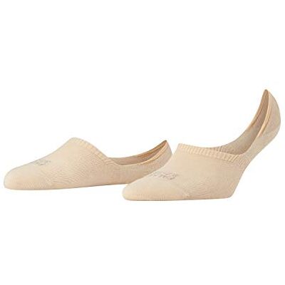 FALKE Women Step invisible/liner socks, 1 pair, UK size 2.5-3.5 (EU 35-36), Beige, cotton mix Liner/no show sock, silicone grip on heel for perfect hold, ideal for loafers and sneakers FALKE Women Step invisible/liner socks, 1 pair, UK size 2.5-3.5 (EU 35-36), Beige, cotton mix Liner/no show sock, silicone grip on heel for perfect hold, ideal for loafers and sneakers