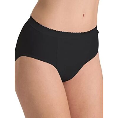 Sloggi Women's CONTROL Tai Plain Knickers, Black, 20 (Manufacturer Size: 48) Sloggi Women's CONTROL Tai Plain Knickers, Black, 20 (Manufacturer Size: 48)