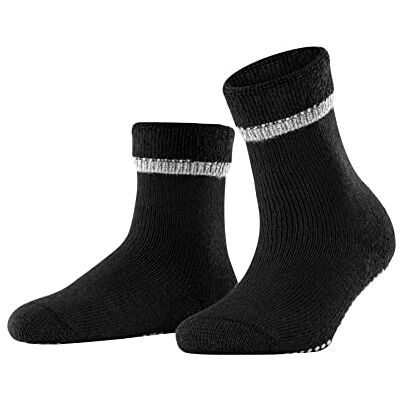 FALKE Women’s House Socks, Cuddle Pads, Cotton, New Wool, Size 35-42, Black, Grey, Many Other Colours, Reinforced House Socks Without Pattern, Breathable, Pimple Print, Non-Slip Sole, 1 Pair (Cuddle Pads W Hp) Schwarz Black 3009 Plain Blickdicht, size: 39 FALKE Women’s House Socks, Cuddle Pads, Cotton, New Wool, Size 35-42, Black, Grey, Many Other Colours, Reinforced House Socks Without Pattern, Breathable, Pimple Print, Non-Slip Sole, 1 Pair (Cuddle Pads W Hp) Schwarz Black 3009 Plain Blickdicht, size: 39