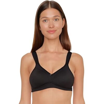 Susa Ladies’ Underwire-free bra, 7077 (7200 Bh) Black (004), size: 100D Susa Ladies’ Underwire-free bra, 7077 (7200 Bh) Black (004), size: 100D