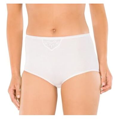 Schiesser Women's Boxer Briefs White Weiß (weiss 100) 18 Schiesser Women's Boxer Briefs White Weiß (weiss 100) 18