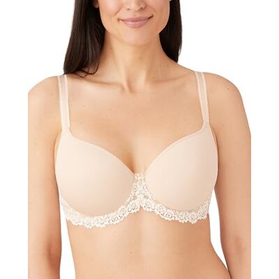 Wacoal Women's Embrace Lace Sg Contour Soft Cup Floral Everyday Bra, Beige (nude), 38D (Manufacturer size: 100D) Wacoal Women's Embrace Lace Sg Contour Soft Cup Floral Everyday Bra, Beige (nude), 38D (Manufacturer size: 100D)