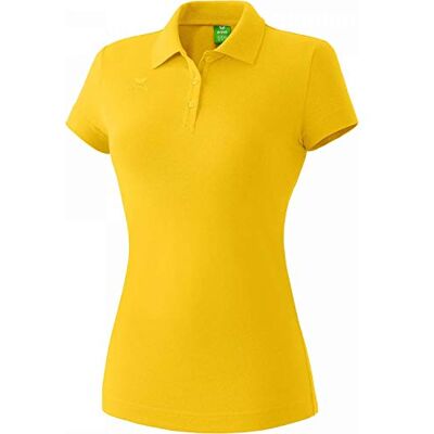 Erima Teamsport Women's Polo Shirt yellow Size:42 Erima Teamsport Women's Polo Shirt yellow Size:42