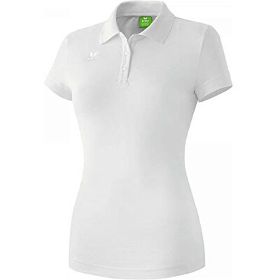 Erima Teamsport Women's Polo Shirt white Size:36 Erima Teamsport Women's Polo Shirt white Size:36